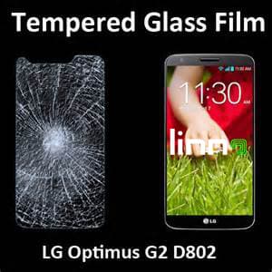 Tempered glass screen protector for LG G2